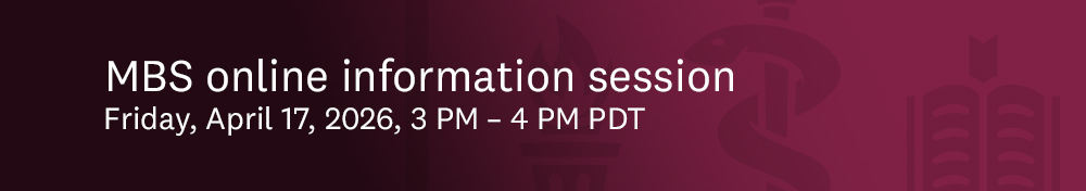 MBS online information session 04/17 3-4 PM