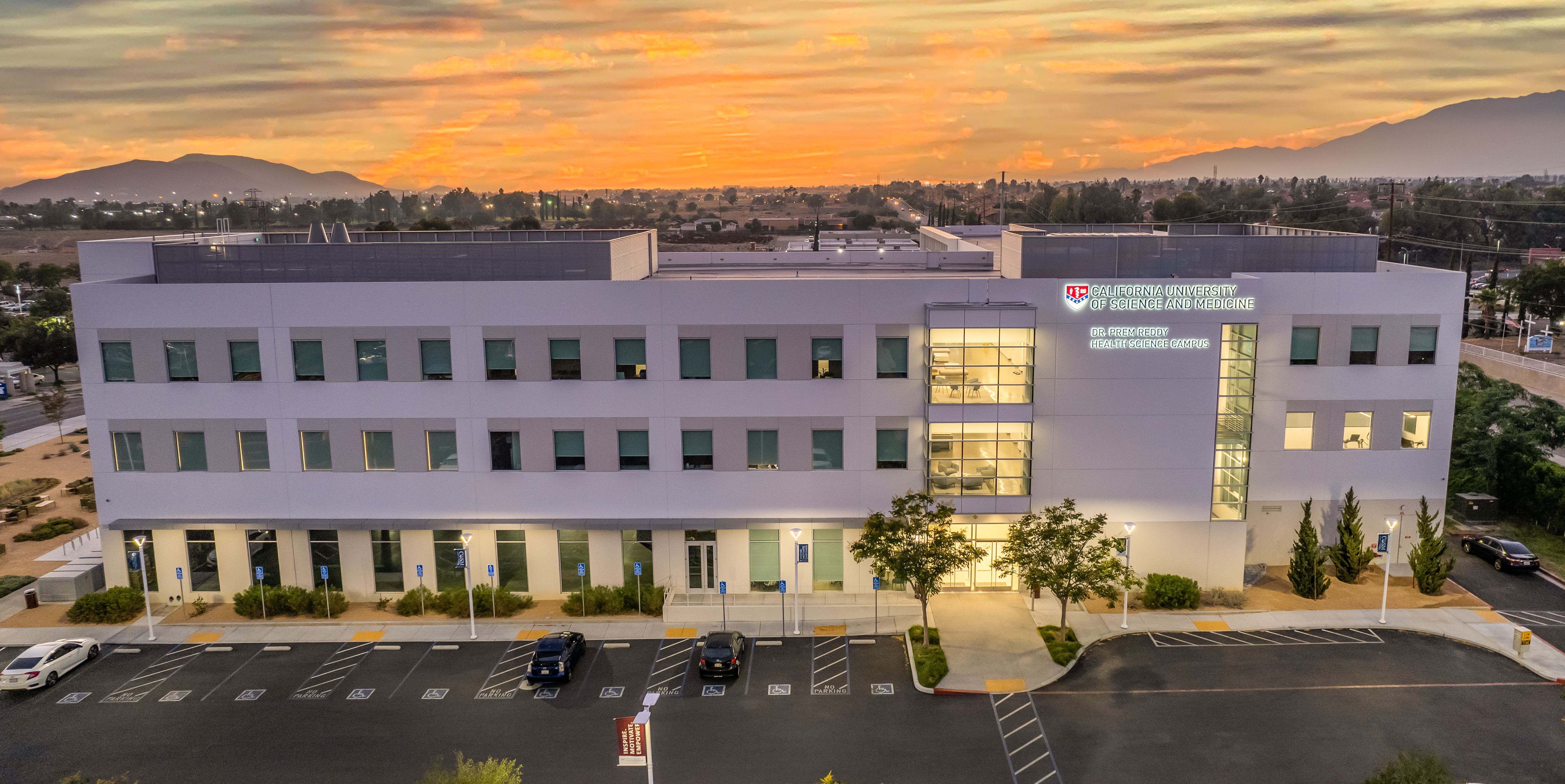 CUSM campus aerial view