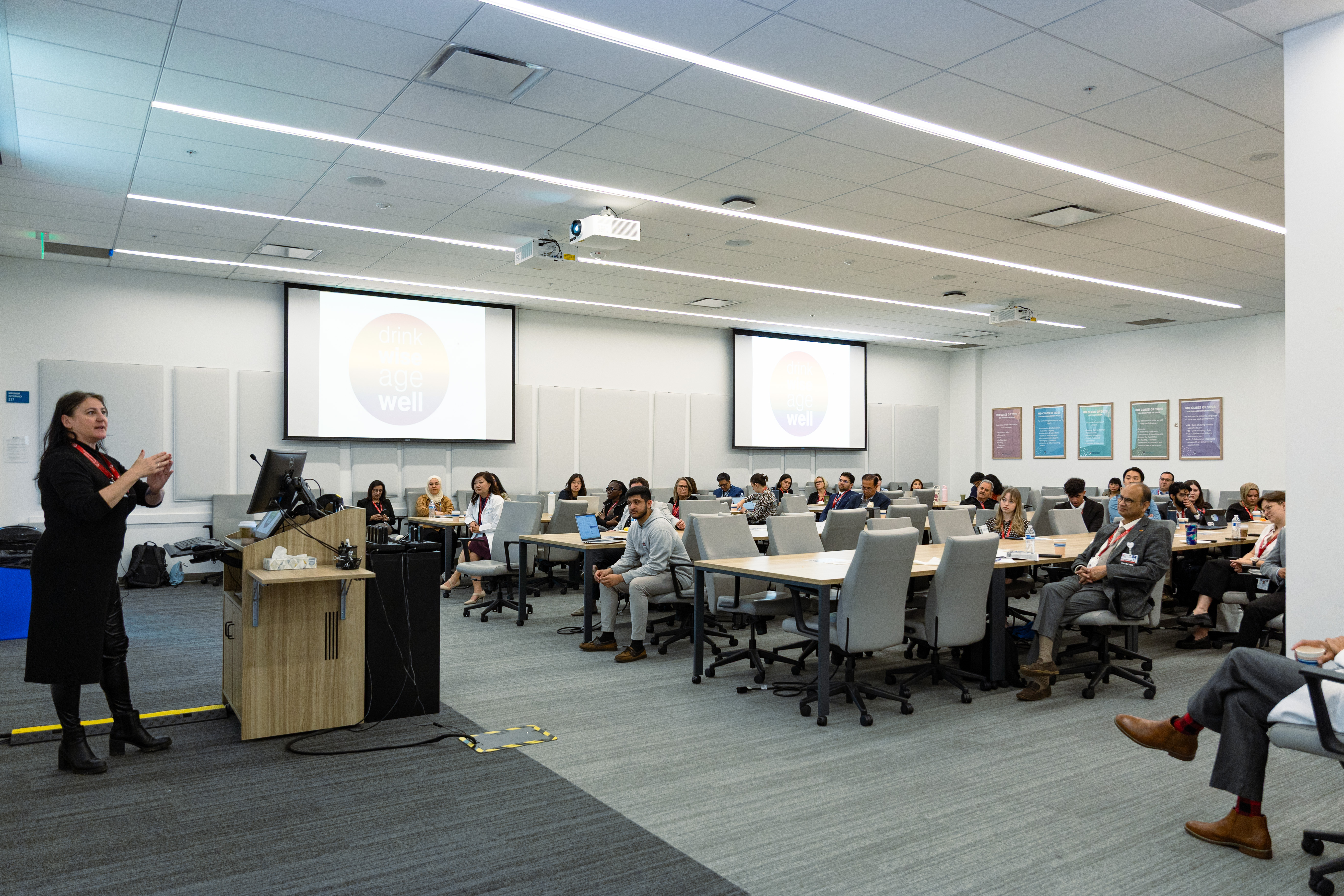 presenter at research symposium 