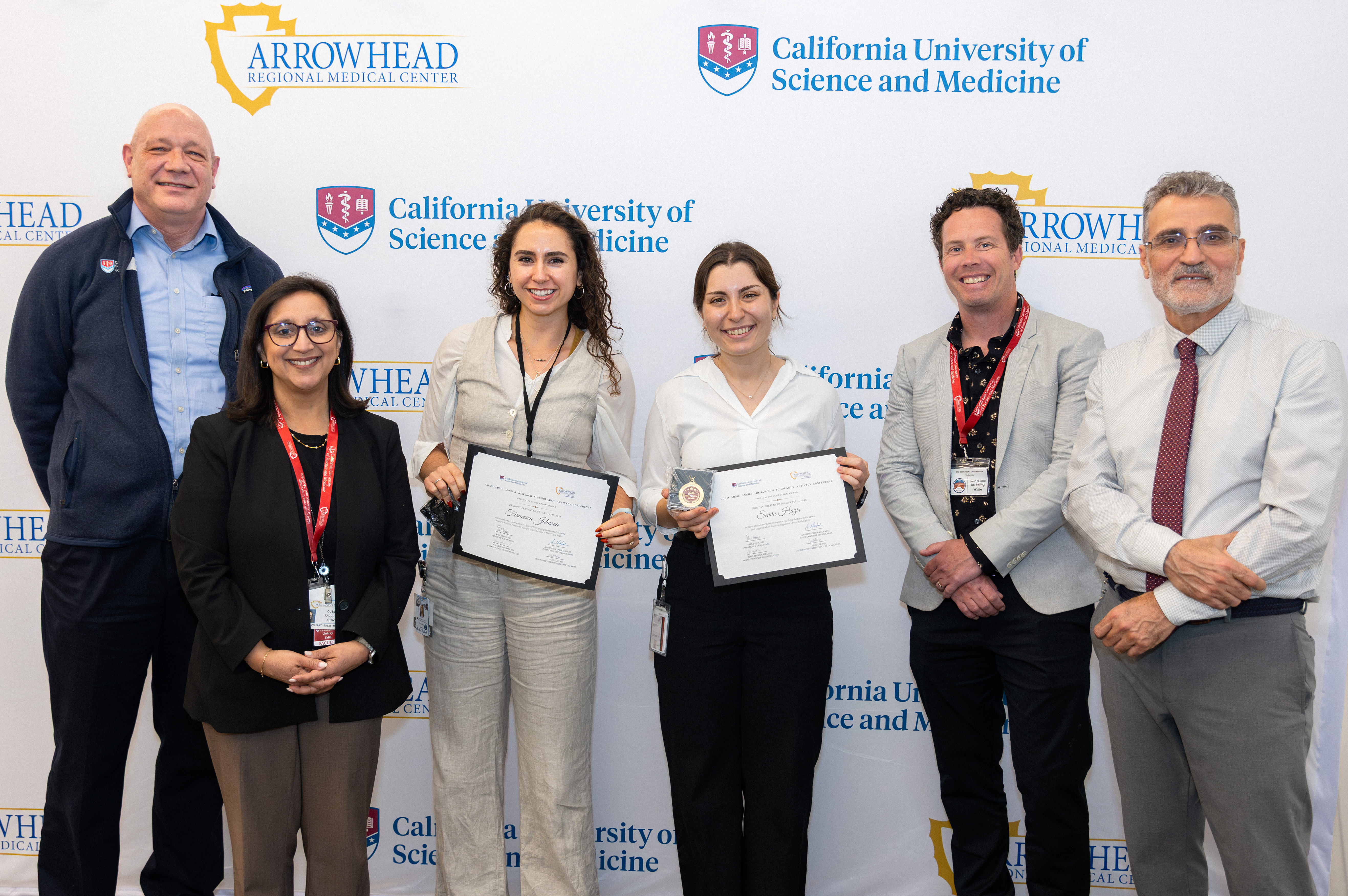 Research symposium award winners