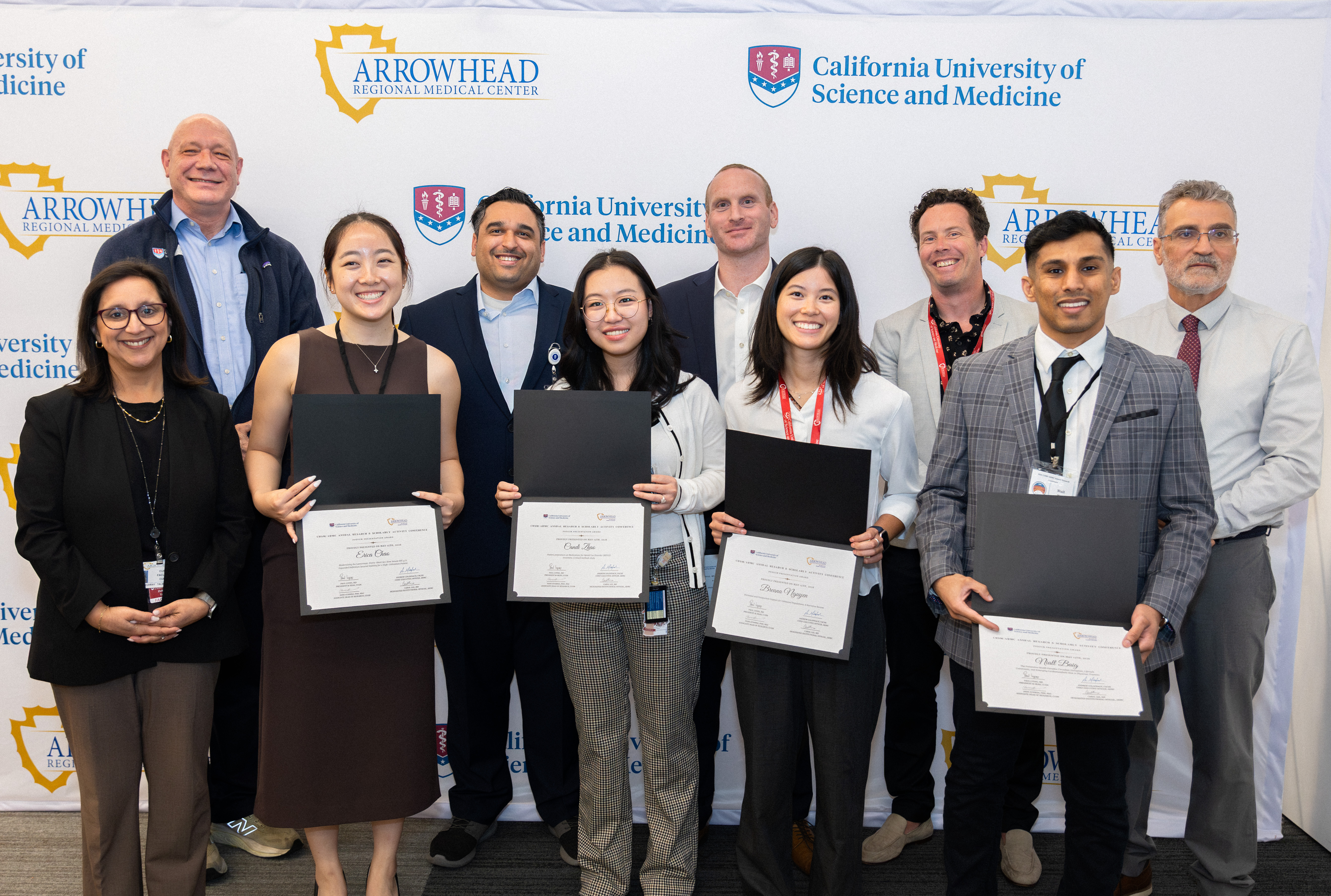 Research symposium award winners