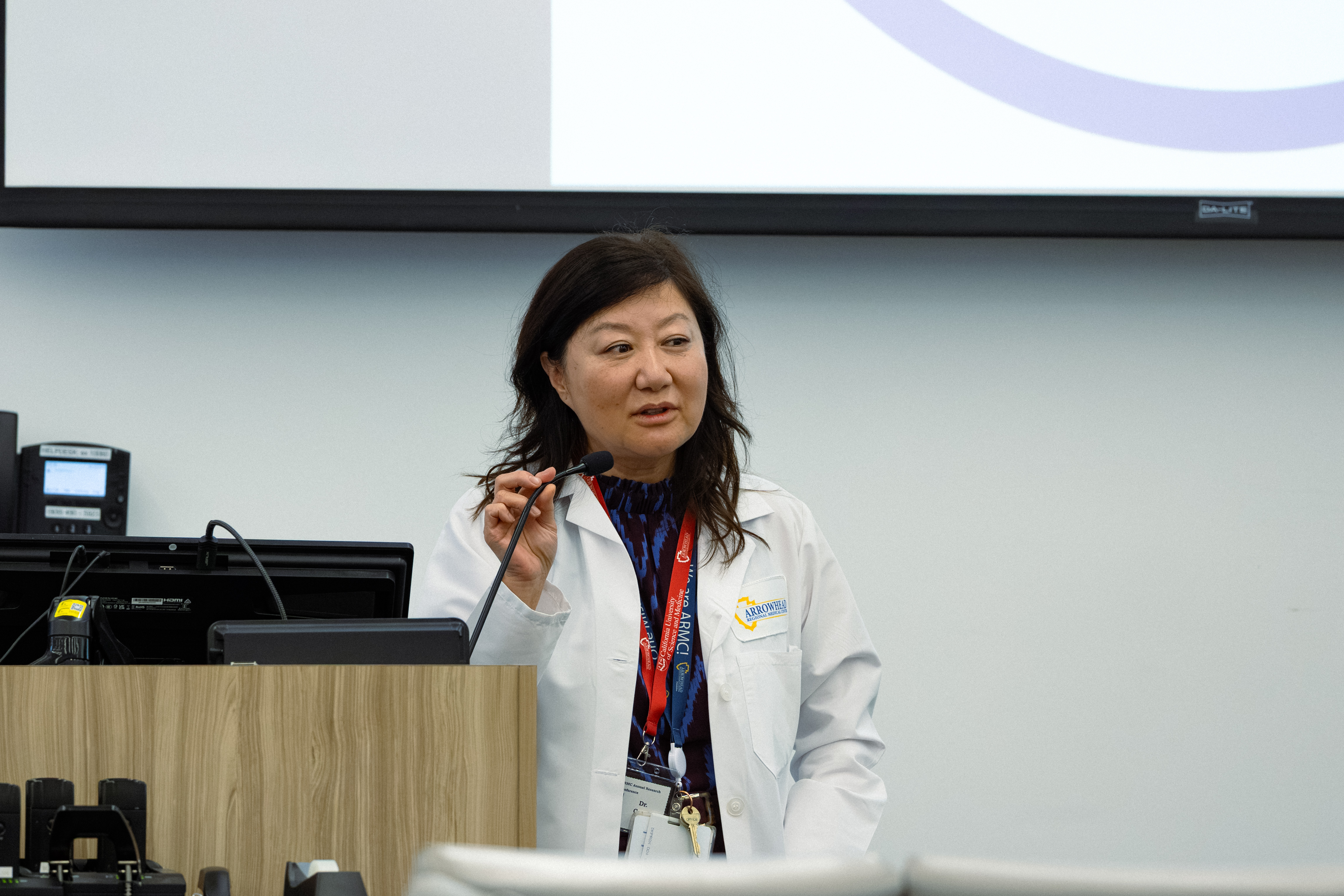 Research symposium presenter
